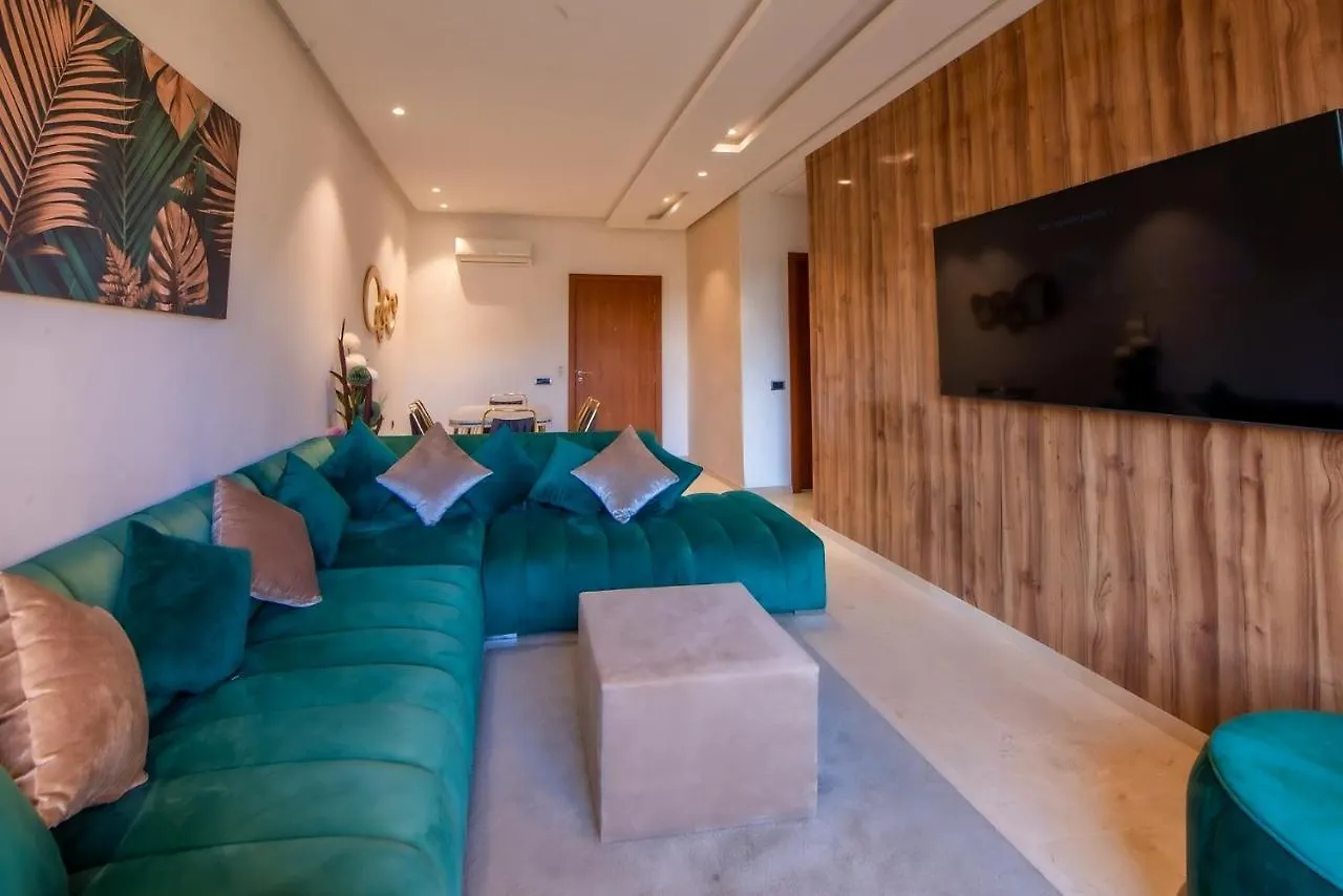 아파트 Ehden Properties - Appt Luxueux Dans La Residence Golfique Prestigia Argan 마라케시 모로코