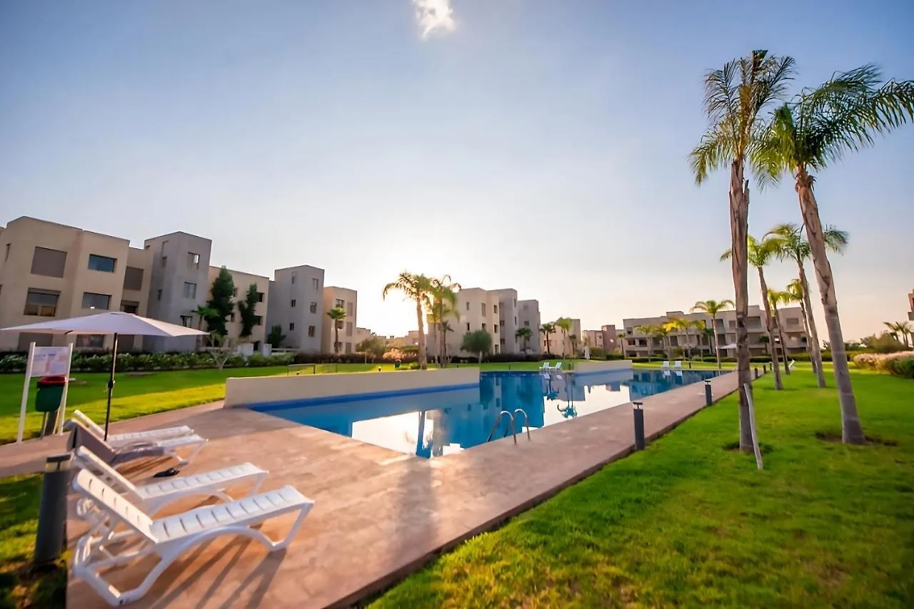 아파트 Ehden Properties - Appt Luxueux Dans La Residence Golfique Prestigia Argan 마라케시